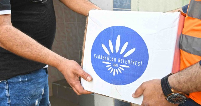 Karabağlar Belediyesi'nden Ramazan'da örnek dayanışma