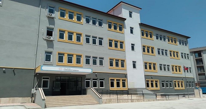 Cumhuriyet İlkokulu inşaatı tamamlandı