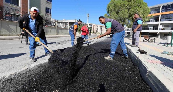Gaziemir’de asfalt atağı