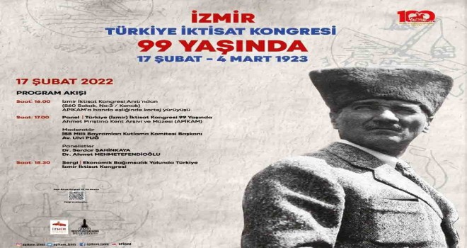 İzmir İktisat Kongresi’nin 99. yılı etkinliklerle anılıyor