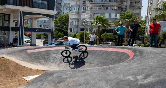Karşıyaka'ya pump track pisti geliyor