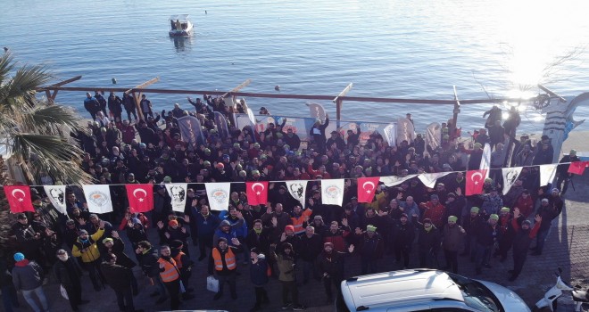 Levrek bahane, dostluk ve beraberlik şahane