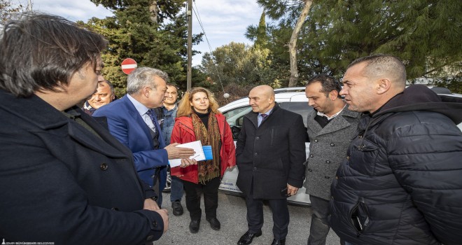 Başkan Soyer Urla’daki çalışmaları denetledi