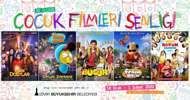 İzmir'de çocuklara tatil sineması