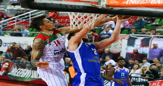 Pınar Karşıyaka zorlansa da kazandı