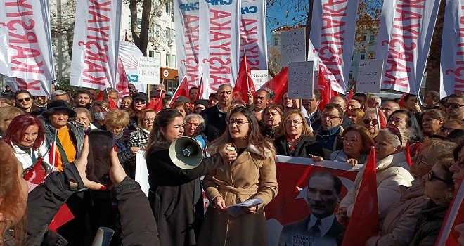 CHP Karşıyaka'dan ''Yaşasın Cumhuriyet'' mitingi