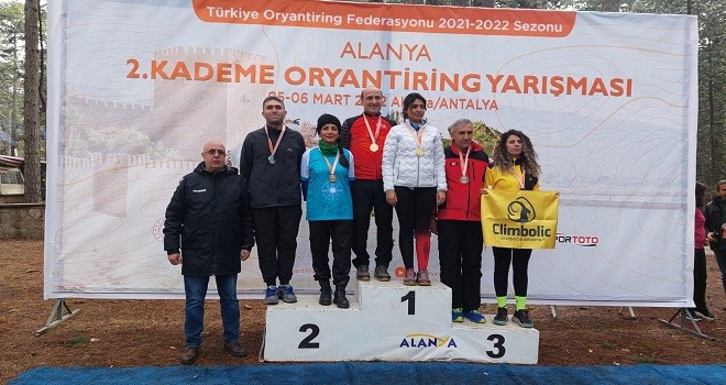 Bostanlıspor Oryantiringde Türkiye İkincisi