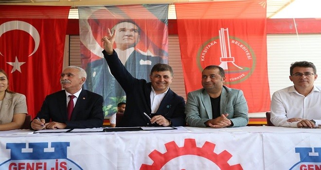 Karşıyaka Belediyesi Personel A.Ş ile sözleşme yaptı