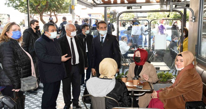 Karabağlar’da kontrollü normalleşme denetimi