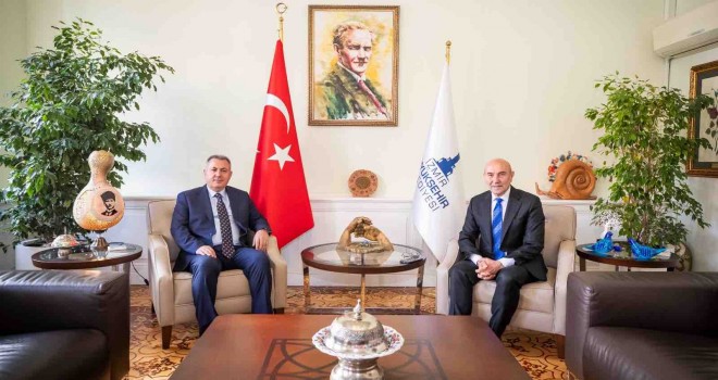 İzmir Valisi Elban’dan Başkan Soyer’e iade-i ziyaret