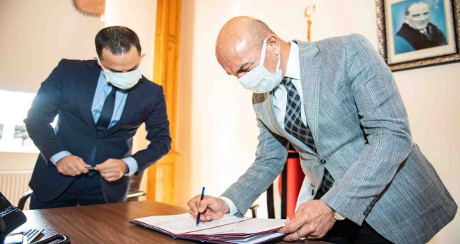 Başkan Soyer, Belediye İş Sendikası ile ek protokol imzaladı