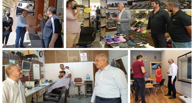 Karşıyakalı esnafa MHP’den dost eli