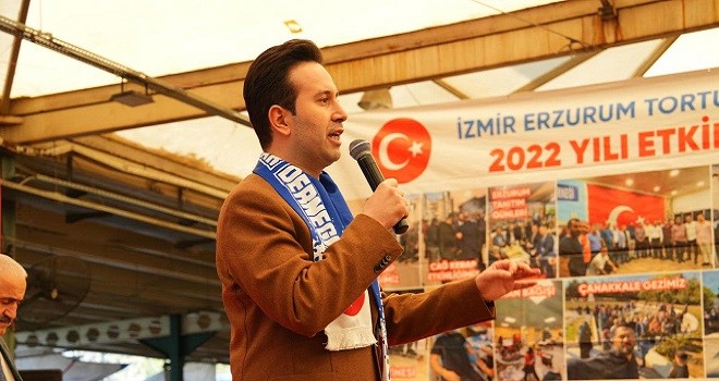 Çiftçioğlu, Erzurum Çağ Kebabı ve Yöresel Festivale katıldı