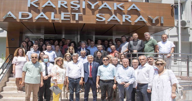 Karşıyaka’da duygusal vedalaşma