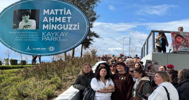 Minguzzi’nin adı Karşıyaka’da yaşatılıyor