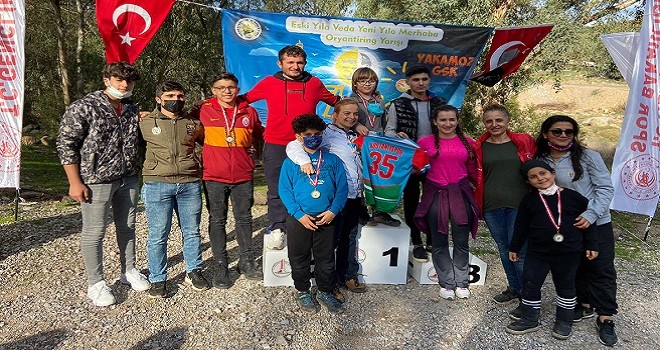 Bostanlıspor oryantiring de yine zirveye çıktı…