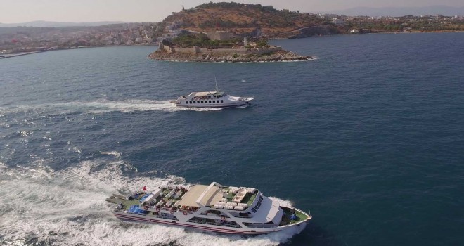 Ege Denizi'nde iki yıl aradan sonra feribot seferleri başlıyor