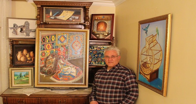 Karşıyakalı Ressam Çakıcı'dan 4.sergi