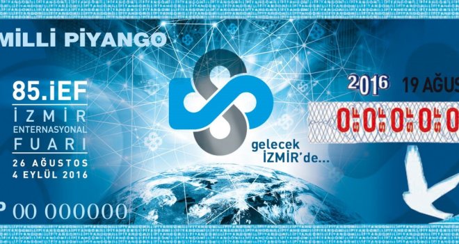 85. İzmir Enternasyonel Fuarı, Milli Piyango biletlerinde