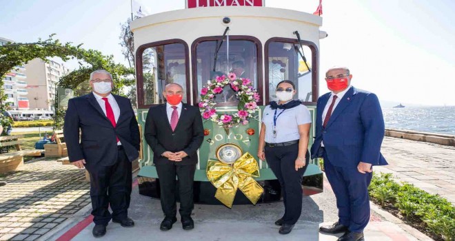 Nostaljik Tramvay 66 yıl sonra hizmete yeniden başladı