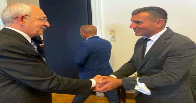 İzmir Seyyar Esnaf ve Sanatkarlar Meclisi'nden Kılıçdaroğlu'na ziyaret