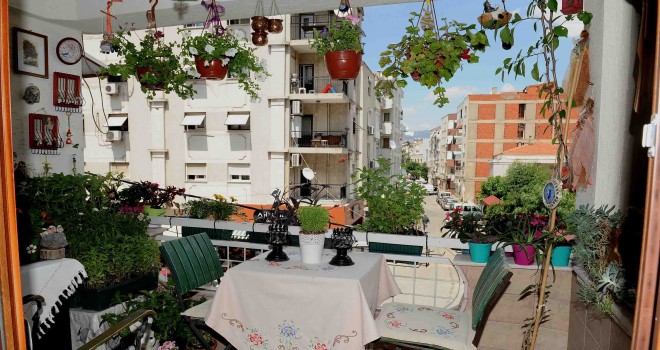 Karşıyaka'nın en güzel balkon ve bahçeleri seçiliyor