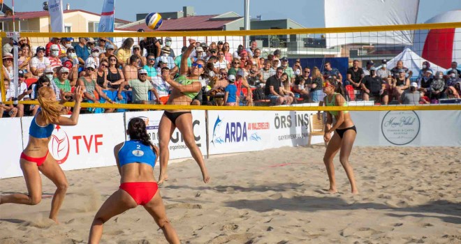 Dünya Voleybolunun kalbi Dikili'de atacak