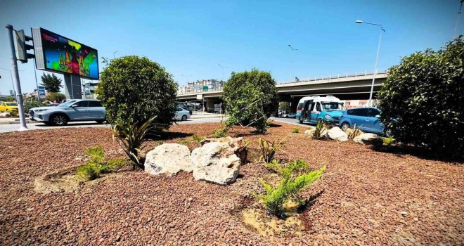 Kavşaklara estetik ve sürdürülebilir dokunuş