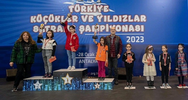 M.S.Özbey İlkokulu öğrencisi Türkiye Satranç Şampiyonu  ·