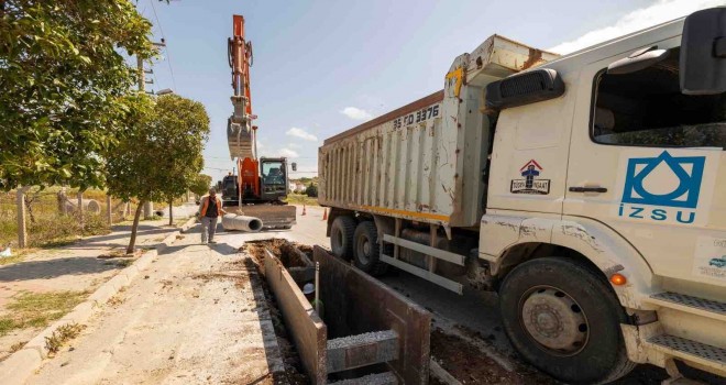 İZSU’dan Bergama’nın 5 mahallesinde altyapı yatırımı