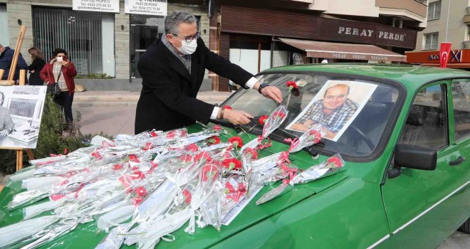 Uğur Mumcu ölümünün 28. yılında Gaziemir’de özlemle anıldı