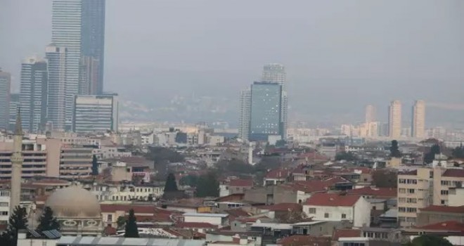 İzmir'de hava kalitesi hassas seviyede