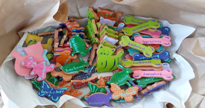 Bornova’da minik dostlar can dostlarıyla buluştu