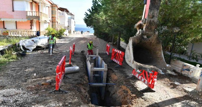 Mordoğan’da kanal altyapısı ve arıtma tesisi kuruluyor