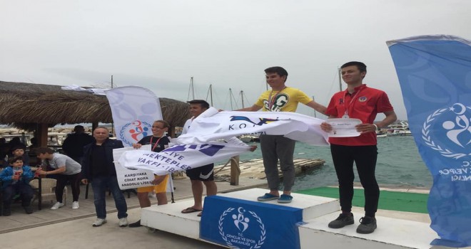 KSK'li yelkencilerden 2 birincilik 1 ikincilik