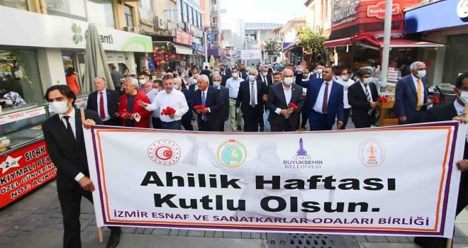 İzmir Esnaf ve Sanatkarlar Odaları Birliği'nden Başkan Sandal'a ziyaret