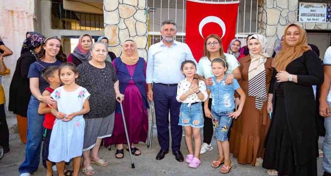 Başkan Sandal, Gümüşpala’da vatandaşla buluştu