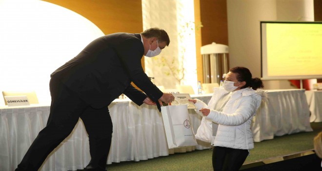 Başkan Tugay’dan hasar tespiti görevlilerine teşekkür töreni