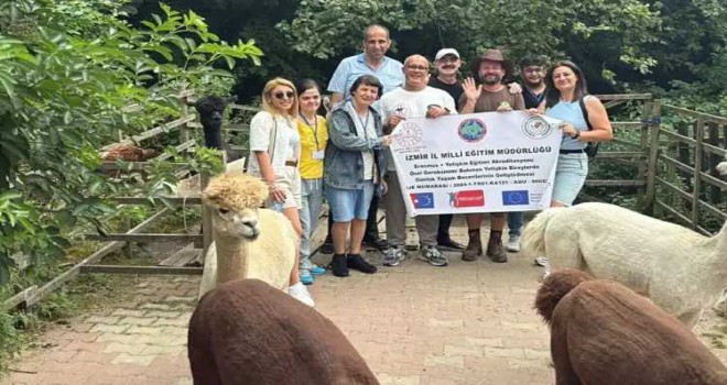 Özel bireyler Erasmus+ Yetişkin Eğitimi'ne katıldı