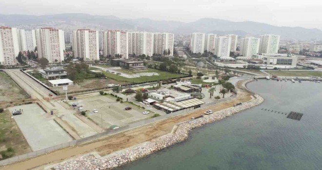 Mavişehir’deki kıyı projesinde yoğun çalışma