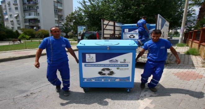 Bayraklı’da 23 ton atık geri kazanıldı