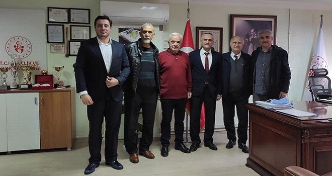 TÜFAD, Spor Müdürü Yelek'i ziyaret etti