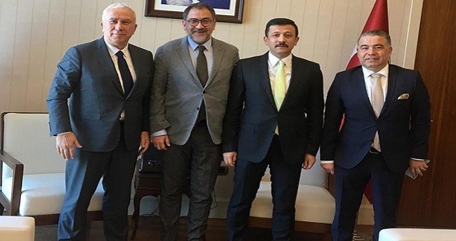 Karşıyaka Başkanı Dağ'ı ziyaret etti