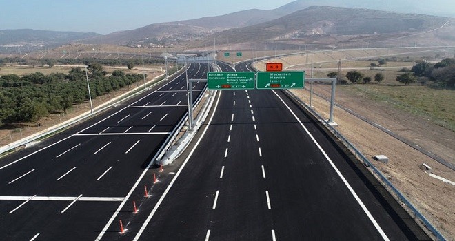 Çandarlı Otoyolu'nun tamamı açılıyor...