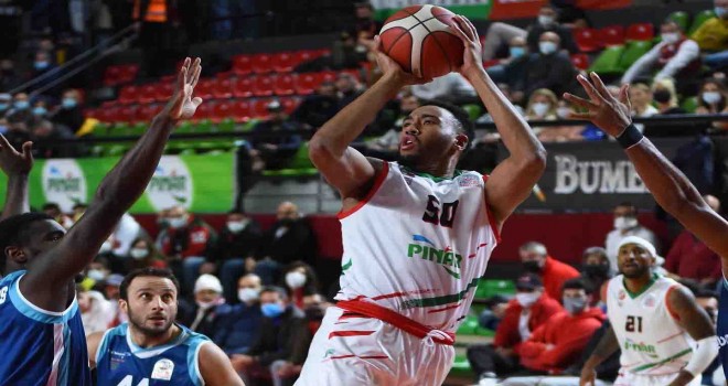 Pınar Karşıyaka Avrupa'da tamam devam maçında