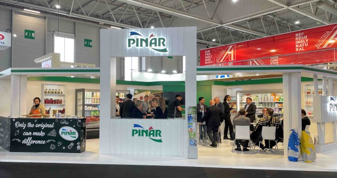 Pınar ürünleri, SIAL Paris 2022 Fuarı’nda büyük ilgi gördü