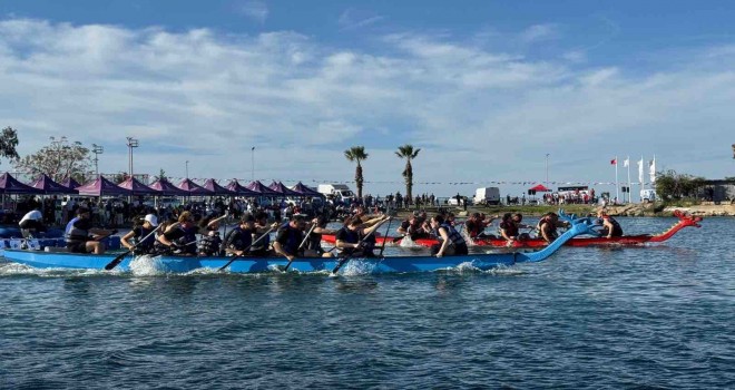 Dragon Tekne Yarışları nefes kesti