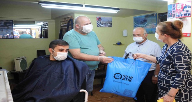 Balçova Belediyesi’nden hijyenik destek