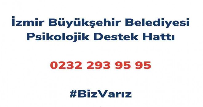 İzmir’de psikolojik destek hattı devrede