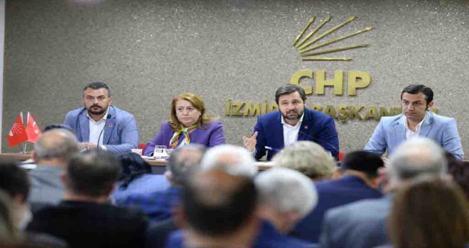 CHP İzmir'den örgüt zirvesi